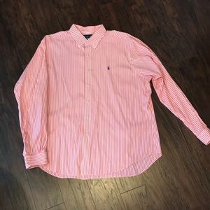 Polo Ralph Lauren Red(watermelon) & White Shirt